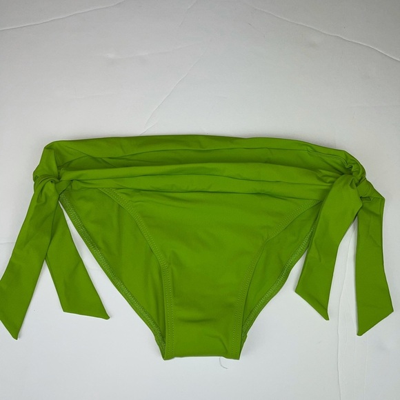 KORAL Swim Bikini Tie Bottoms Lime Green M - Picture 2 of 7